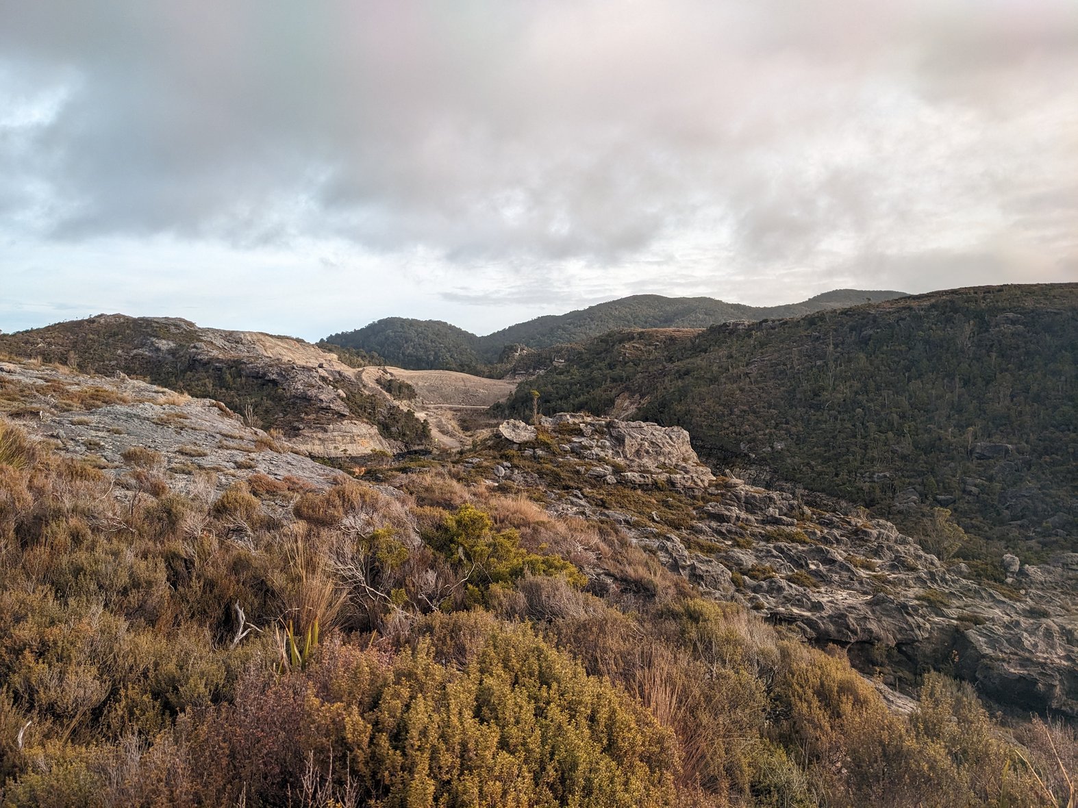 The Denniston plateau. Photo by Shanti Mathias.