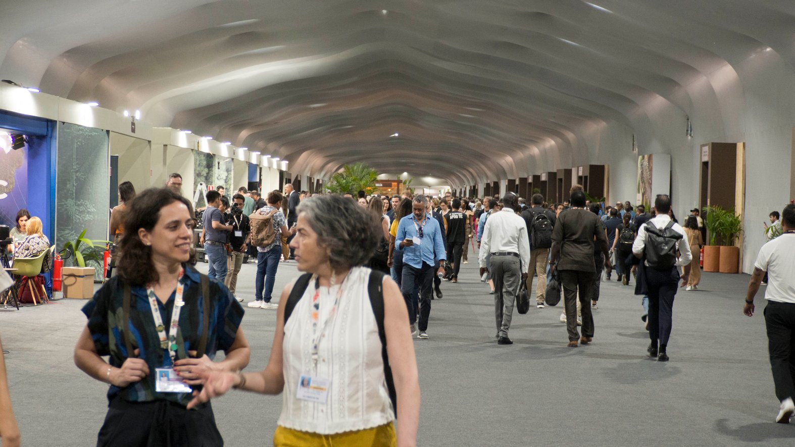 COP30 Blue Zone. Photo by Royce Kurmelovs.