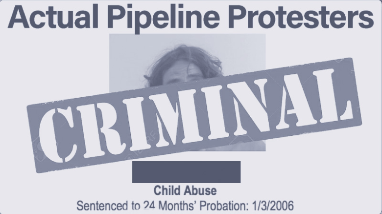 Mugshots sent by law enforcement to TigerSwan. (HCN redactions.)