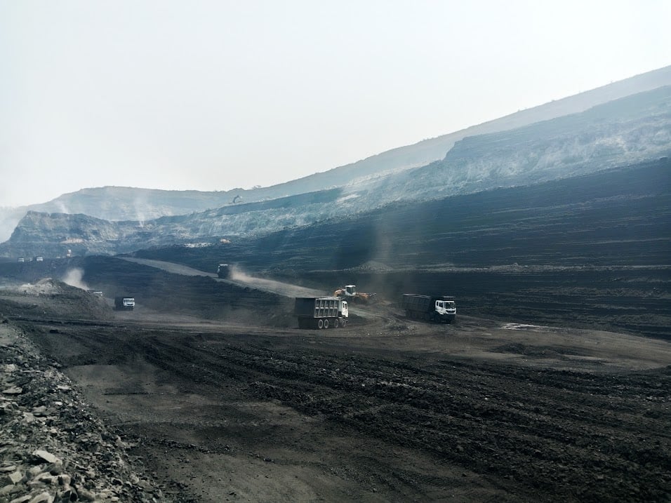 Gevra open cast mine also owned by SECL. Photo credit: Rishika Pardikar
