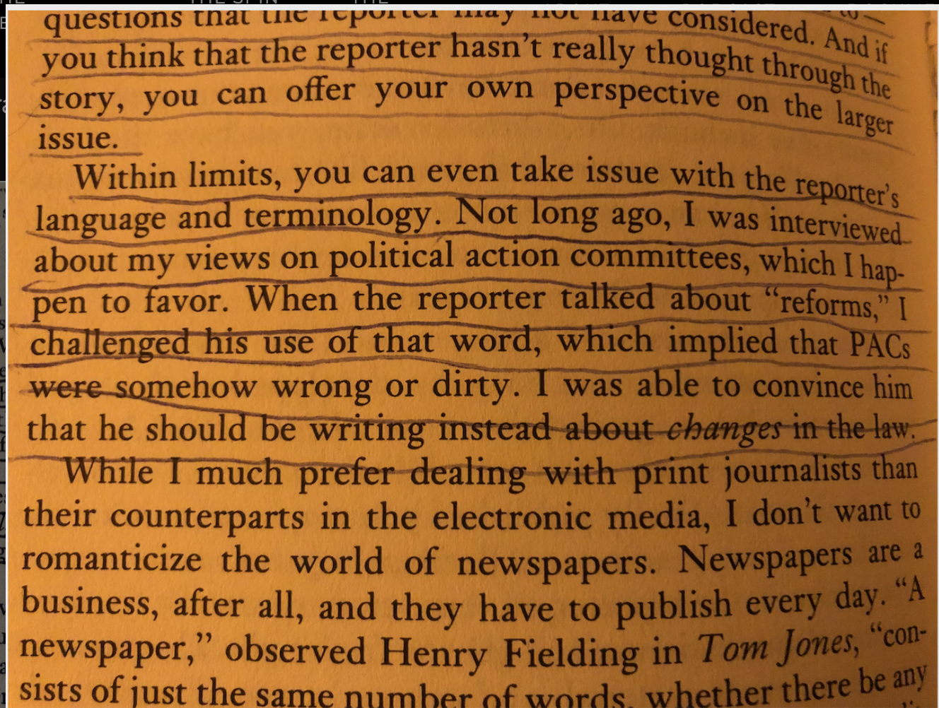 Schmertz on the art of “creative confrontation” in his book